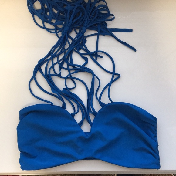 Mikoh Blue ‘Kahala’ CrissCross Top - Picture 1 of 4